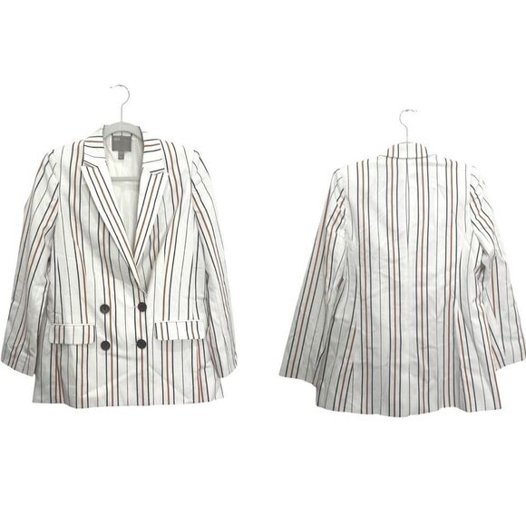 NWT ASOS Pinstripe Short and Blazer set - Picture 6 of 11